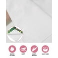 thumbnail image 6 of Green Gnomes St. Patrick's Day Kitchen Dish Towels for Drying Dishes Set of 2, Lucky Clovers Rainbow Waffle Weave Microfiber Hand Tea Bathroom Towels Quick Dry & Absorbent Towel 12x12, 6 of 7
