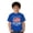 Blue, variant on 250 Anniversary Anniversary Patriotic Print Short Sleeve Casual Summer Tee Kids 4Th of July Shirt Army Green 2-3 Years