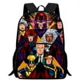 thumbnail image 4 of Mochilas de X-Men Magneto Wolverine Profesor X para niños y niñas, regalo de cumpleaños para estudiantes, mochilas escolares para niños, capacidad para acampar, mochila duradera, 4 of 4