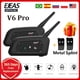 thumbnail image 2 of EJEAS V6 PRO Bluetooth Casco de motocicleta Intercom Auricular con 1200M BT Interphone Communicator para 6 conductores a prueba de agua Tan Jianjun  unisex, 2 of 2