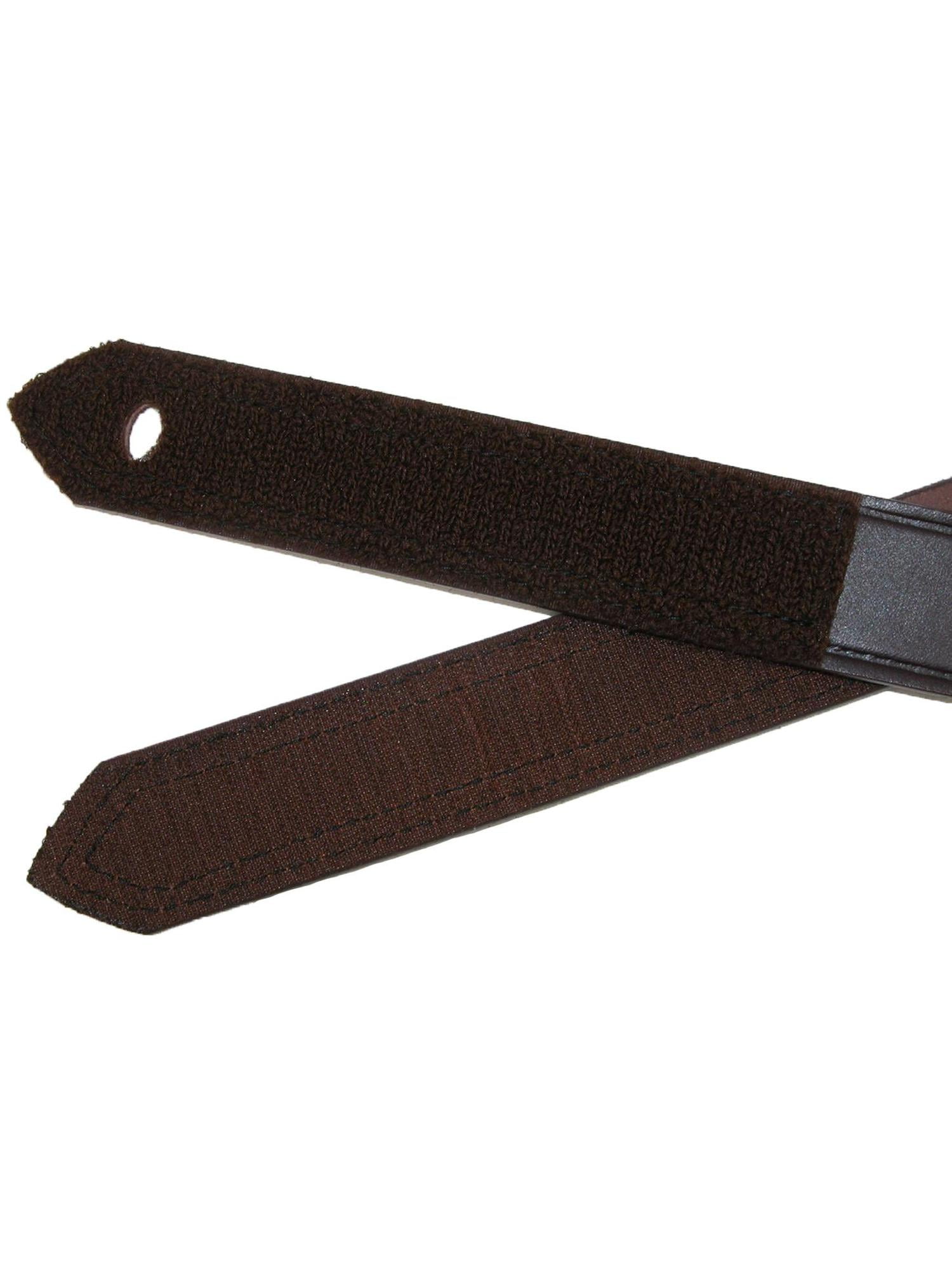No Scratch Genuine Leather Belt Hook & Loop Closure Mechanic Work Men main image 4