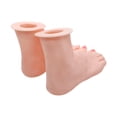 thumbnail image 3 of MERIGLARE Female Mannequin Feet Display Foot Model Stand for Socks Shop Ankle Bracelet, 3 of 9