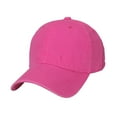 thumbnail image 2 of Female Summer Casual Solid Fluorescence Color Baseball Cap Adjustable Hat Visors Caps, 2 of 3