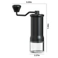 Coffee Grinder, Hand Crank Coffee Machine, Portable Coffee Grinder