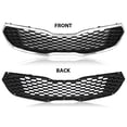 thumbnail image 3 of CROSSDESIGN Black Front Bumper Grill Grille Assembly Fit for 2014-2016 Kia Forte Forte5, 3 of 9