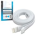thumbnail image 2 of Litcessory Extension Cable for Philips Hue Lightstrip Plus (3.3ft, 1 Pack, White - MICRO 6-PIN V4), 2 of 15