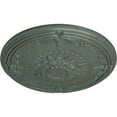 thumbnail image 3 of Ekena Millwork 26 1/4"OD x 3 1/4"P Athens Ceiling Medallion (Fits Canopies up to 3 5/8"), Hand-Painted Cloud Burst Crackle, 3 of 5