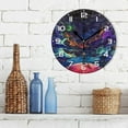 thumbnail image 3 of SKYSONIC Space Galaxy Wall Clock 10 Inch Silent Non Ticking Round Clock Oil Painting Clock Easy to Read Clock for Living Room Bedroom Bathroom Home Decor, 3 of 7