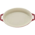 thumbnail image 2 of STAUB Ceramique 2 L Ceramic Oval Oven Dish, Cherry, 2 of 5