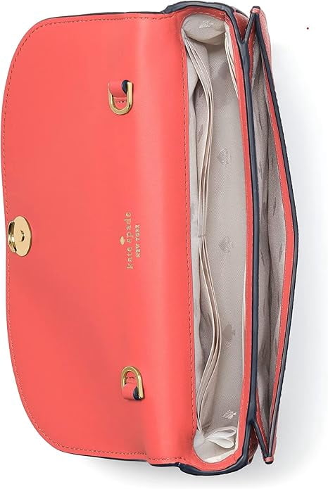 Kate Spade Kristi Leather Crossbody (Pink pepper)