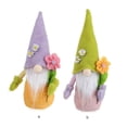 thumbnail image 3 of Monstrate Bonita muñeca sin rostro, decoración de Festival, flor de primavera, adorno de enano con sombrero, decoración de de Navidad, Kits de decoración para fiestas Violeta, 3 of 6