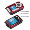 Waterproof Digital Camera Underwater Camera Video Recorder Selfie Dual Screen DV Recording Camera