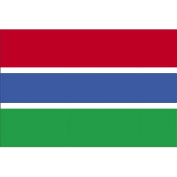 3 ft. x 5 ft. Nyl-Glo Gambia Flag