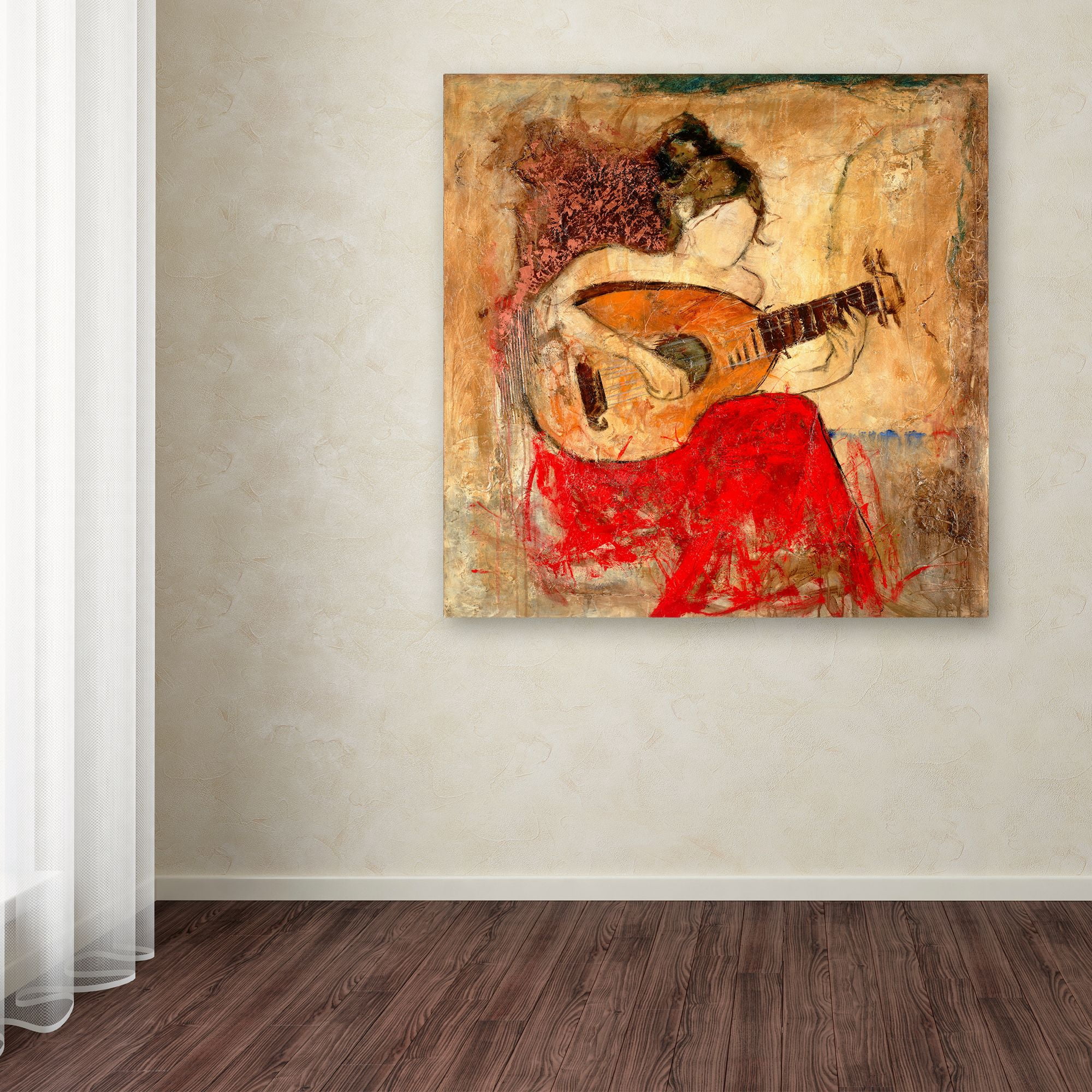 Trademark Fine Art "Vanessa" Canvas Art by Joarez
