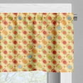 thumbnail image 5 of Ambesonne Abstract Valance & Curtain, Colorful Dots Striped, 55"x45", Multicolor, 5 of 6