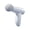white, variant on Mini Portable Muscle Massager Gun, Handheld Electric Deep Tissue Percussion Device for Athletes, 3 Speed Quiet Vibrating Fascia Tool for Back Neck Shoulder Relief, USB Rechargeable