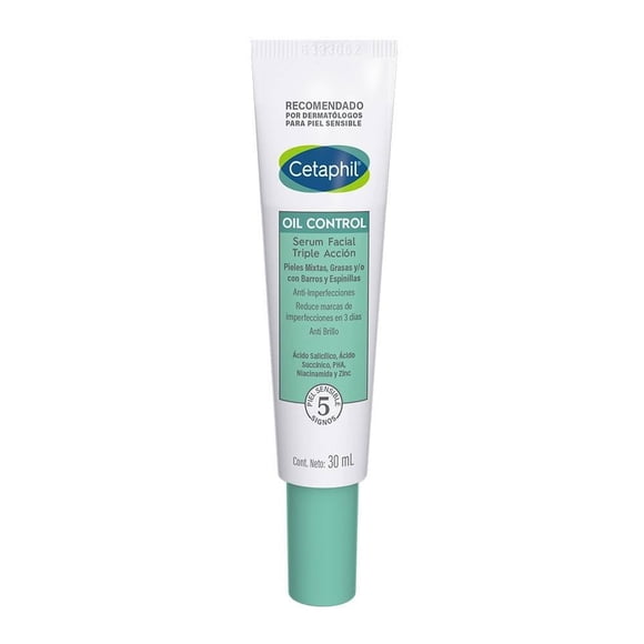 Serum Cetaphil Oil Control facial triple acción de 30 ml