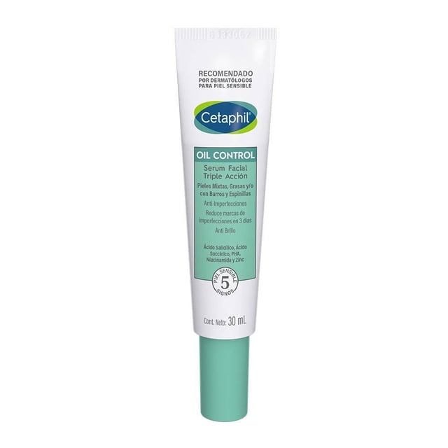 Serum Cetaphil Oil Control facial triple acción de 30 ml