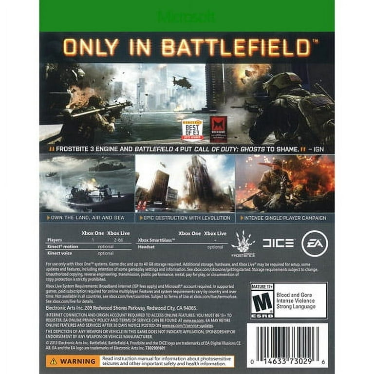 Buy Battlefield 4 (Xbox ONE / Xbox Series X