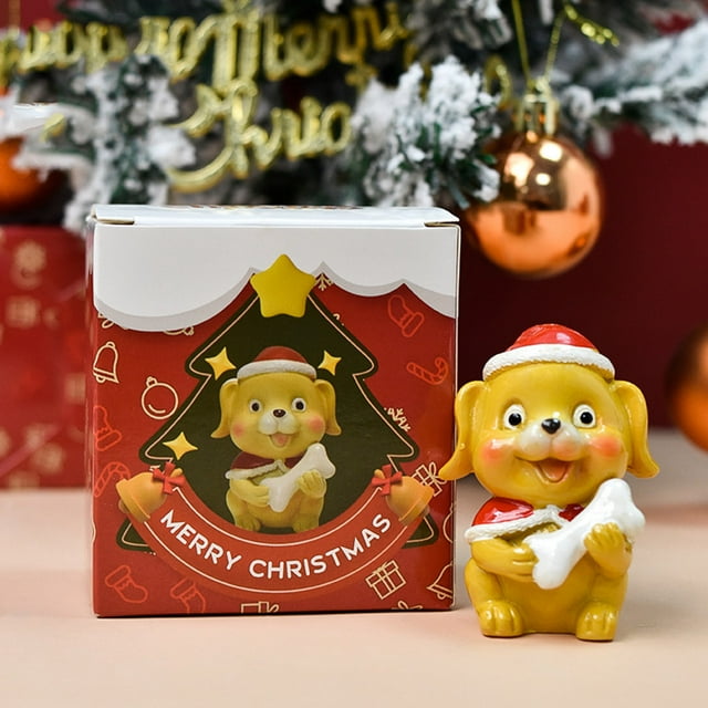 Interesting Statues Of Animals Christmas Decoration Kids House Of Office Shelf Study Decoration Of Desktop Christmas Ornaments