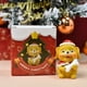 thumbnail image 1 of Juguete estatuas animales decoración de Navidad, estatuas de animales de madera, decoración de escritorio para oficina, estantería de Navidad, árbol de Navidad pequeño, decoración de hogar,, 1 of 9