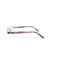thumbnail image 6 of Sophia Loren Women's BR68 Oval Prescription Eyeglasses with Case, Burgundy, 6 of 6