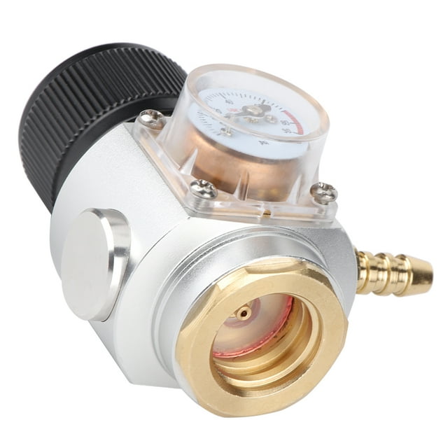 Kit de Cargador CO2, Cargador de Barril de CO2, Aluminio Duradero Fácil de Instalar TR21X4 Hilo para Elaborar Refrescos