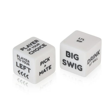 True Drinking Dice Game Fun Adult Party Game