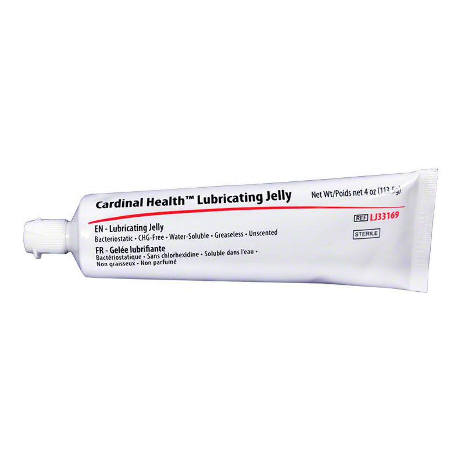 Cardinal Lubricating Jelly 4 oz. Sterile