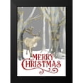 thumbnail image 2 of Reed, Tara 11x14 Black Modern Framed Museum Art Print Titled - Christmas Forest portrait I-Merry Christmas, 2 of 5