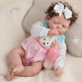 thumbnail image 1 of Muñeca Reborn Jirachi Lifelike de 45 cm con accesorios para niña, 1 of 6