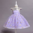 thumbnail image 2 of JSCDRPDWL Black Graduation Dress My First New Years Baby Girl Outfit 3 Year Old Dress Up for Girls Baby Boy's Clothing Gifts for Mother 2t Clothes, Purple 2-3 Years, 2 of 9