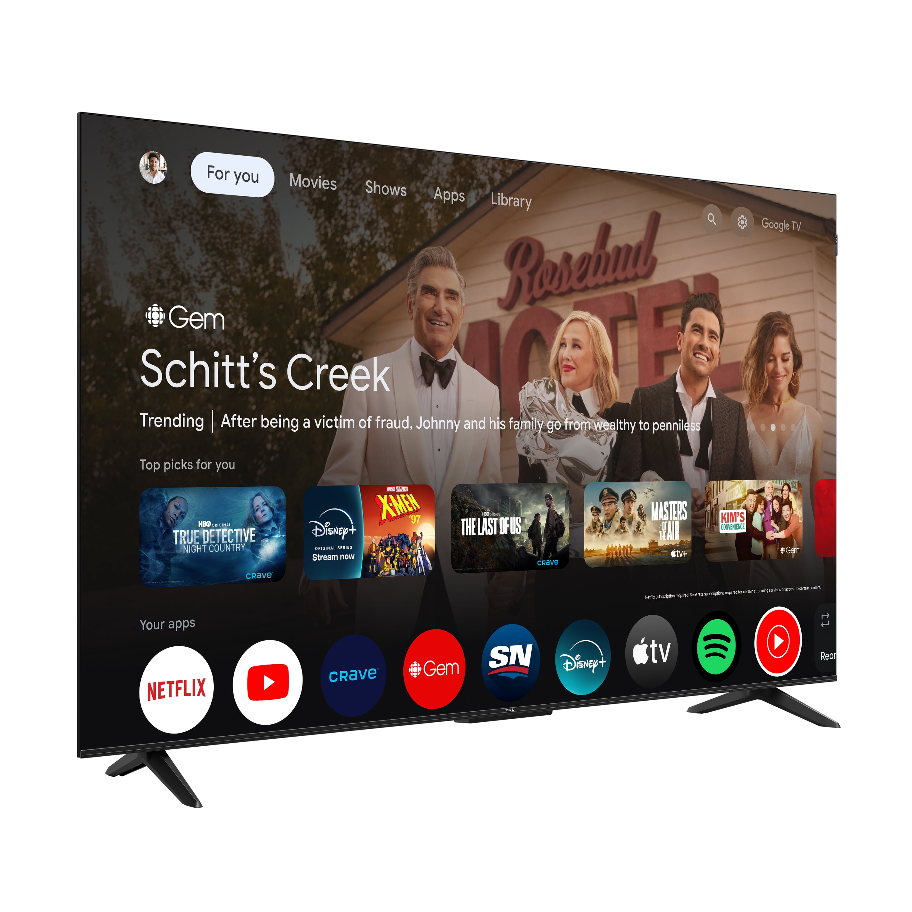 TCL 50" Q Series 4K UHD HDR QLED Smart TV with Google TV - 50Q51K