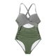 thumbnail image 2 of Savings Clearance 2023 Swimsuits for Women Women Wrap Cut Out One Piece Swimsuit High Waisted Monokini Bathing Suit, 2 of 5