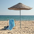 thumbnail image 3 of Linum Home Alara 100% Turkish Cotton Pestemal Beach Towel, 3 of 3