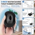 thumbnail image 6 of Universal Toilet Flusher Replacement Kit, 2-Inch Flapper, Fill Valve, Toilet Handle Lever, Adjustable, Easy to Install, 6 of 8