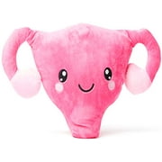 nerdbugs Uterus Plush - Who Put The Cuter-us in Uterus?- Get Well Gift/ Hysterectomy/ Endometriosis/ Gynecologist Education/ Surgeon Education, Health Education Gift/ Post Surgery Gift
