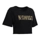 thumbnail image 3 of Playera Dama Oversize K-Swiss CROP-04 Color Negro, 3 of 4
