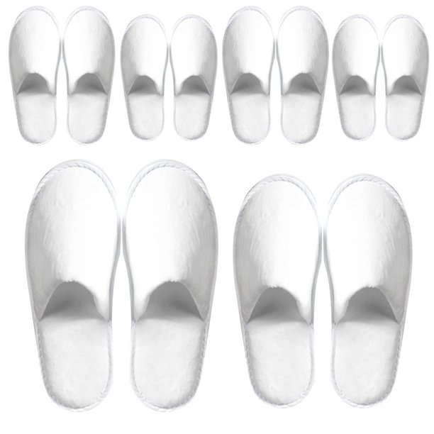 Pantuflas de spa OSTADARRA, antideslizantes, desechables, lavables, 6 pares