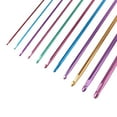 thumbnail image 4 of 2.0 mm to 8.0 mm Tunisian Afghan Knitting Needle Set, Multicolor Aluminum Knitting Needles Tools for Beginners, 4 of 15