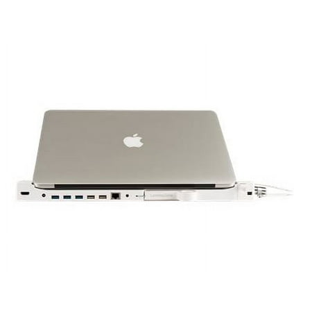 LandingZone - DOCK Secure Docking Station for 15-inch MacBook Pro with Retina Display - white