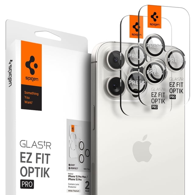 Protector de pantalla para lente de cámara Spigen Glastr EZ Fit Optik Pro
