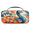 Multicolour 1, variant on Herdesigns Peacock Carry Case Compatible with Nintendo Switch 2017 & Oled 2021, with 20 Game Card Slots, Peacocks Floral Portable Travel Carrying Case Pouch for Accessories & Games