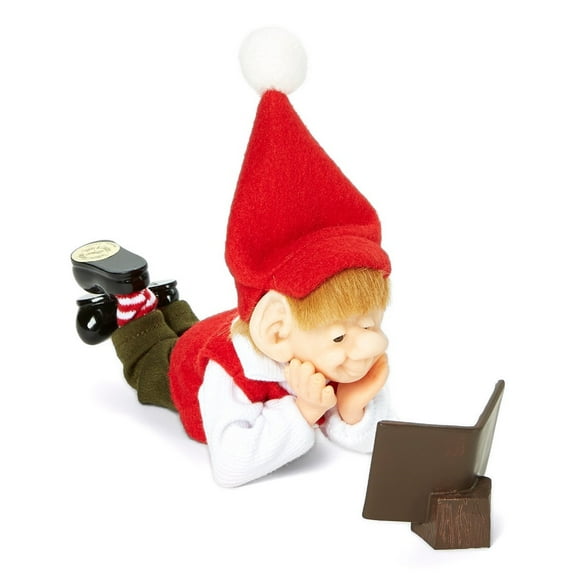 7" Zims The Elves Themselves Linus Collectible Christmas Elf Figure