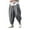 GY1, variant on Summer Harem Pants for Men with Pockets Loose Fit Stretchy Drawstring Trousers Lightweight Breathable Casual Outfits Running Sports Clothes