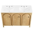 thumbnail image 4 of Modway Appia 48" Double Sink Bathroom Vanity in Oak White, 4 of 10