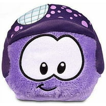 Club Penguin Series 11 Purple Puffle 4 Plush (Disco Ball Hat)
