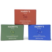 Harry's Bar Soap - Shiso, Stone and FIg 4 oz/ 113 g Each - Set of 3