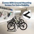 thumbnail image 4 of QinaQin Floor-Standing Bicycle Racks, Freestanding Bicycle Racks, Upright Bicycle Racks, Heavy-Duty Bicycle Racks Suitable for Garages, Streets, and Backyards, 4 of 7
