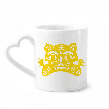 

Year Of Tiger Animal China Zodiac Mug Coffee Cerac Drinkware Glass Heart Cup